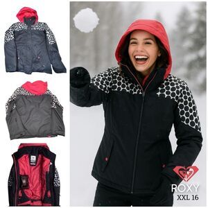 ROXY Jetty Block - Snow Jacket Youth XXL 16